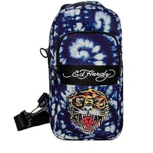 Ed Hardy Nylon Sling Bag